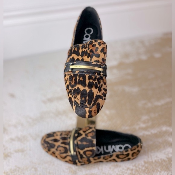 Leather Loafers Calvin Klein Orianna Buckle Loafers Calvin Klein